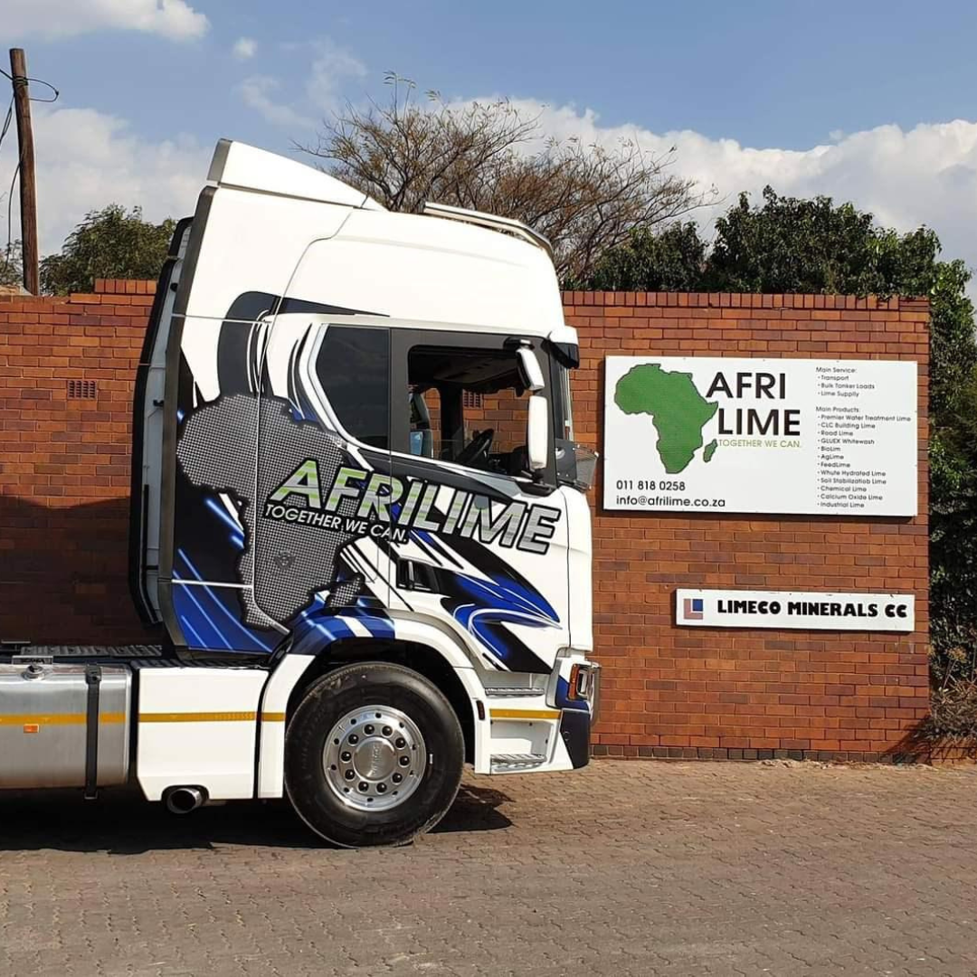 Afri lime truck side view